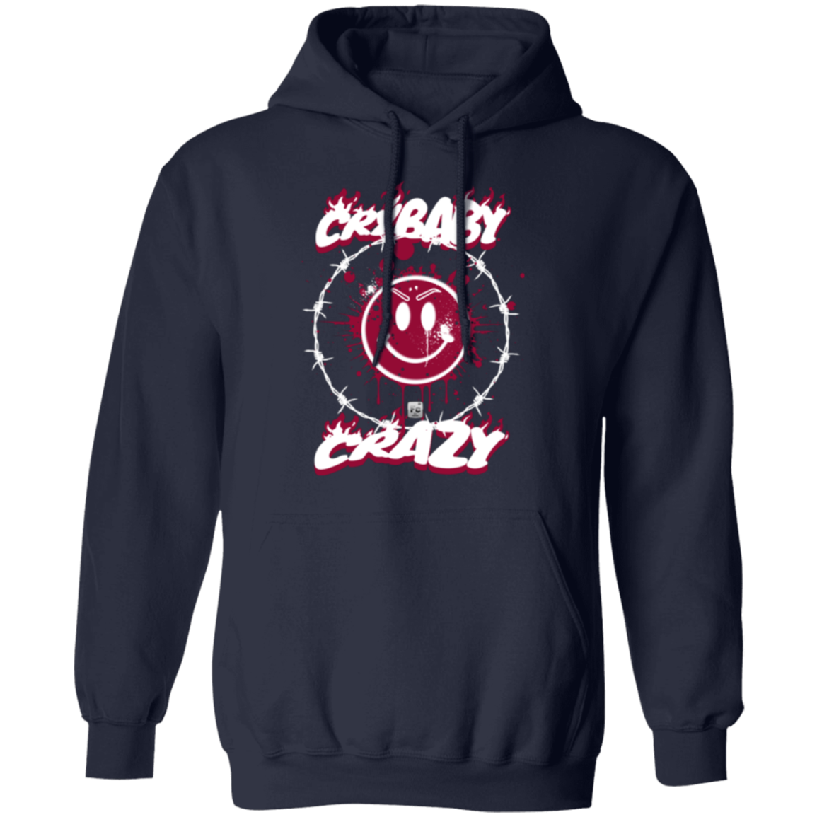 Crybaby Crazy Pullover Hoodie