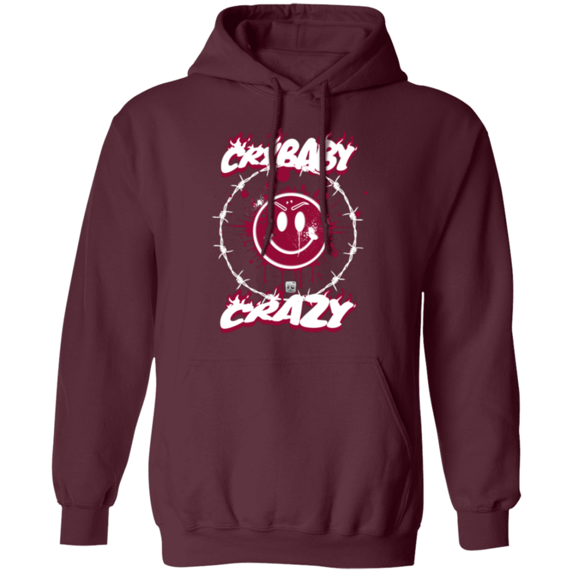 Crybaby Crazy Pullover Hoodie