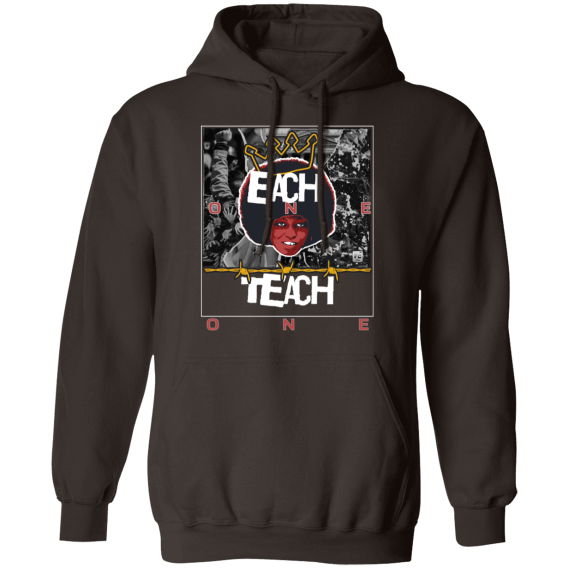 Each One Teach One Pullover Hoodie